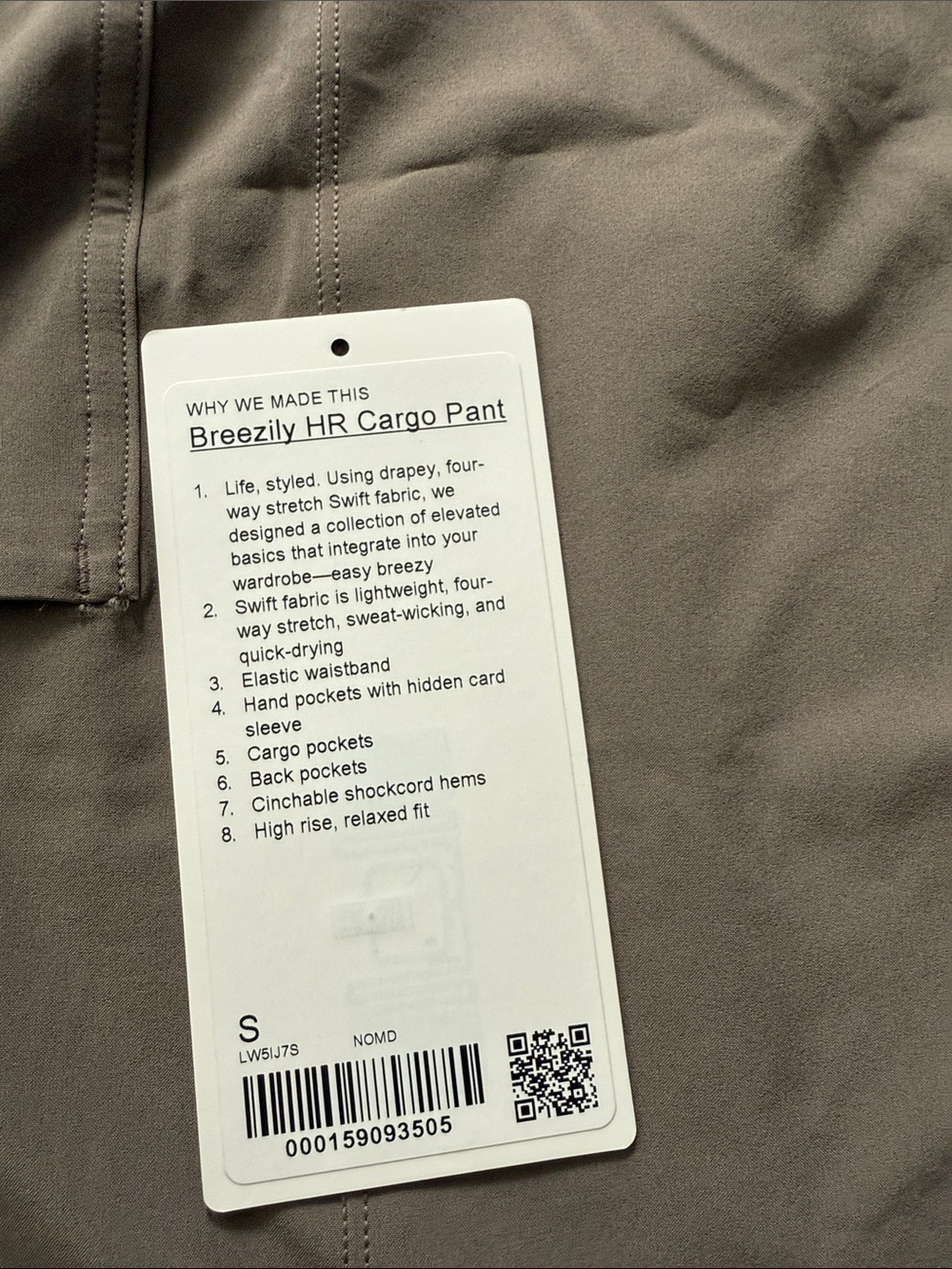 Lululemon breezily HR cargo pants - Picture 4 of 8